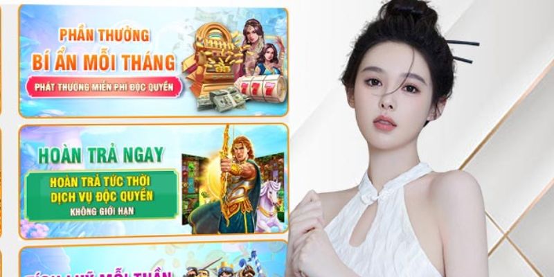 Các phần thưởng lớn hàng tuần hàng tháng