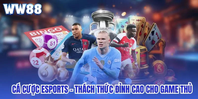 Cá cược eSports - Thách thức đỉnh cao cho game thủ