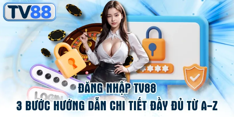 Chi tiết các bước đăng nhập tv88