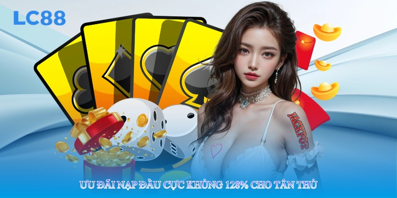 Ưu đãi nạp đầu cực khủng 128% cho tân thủ